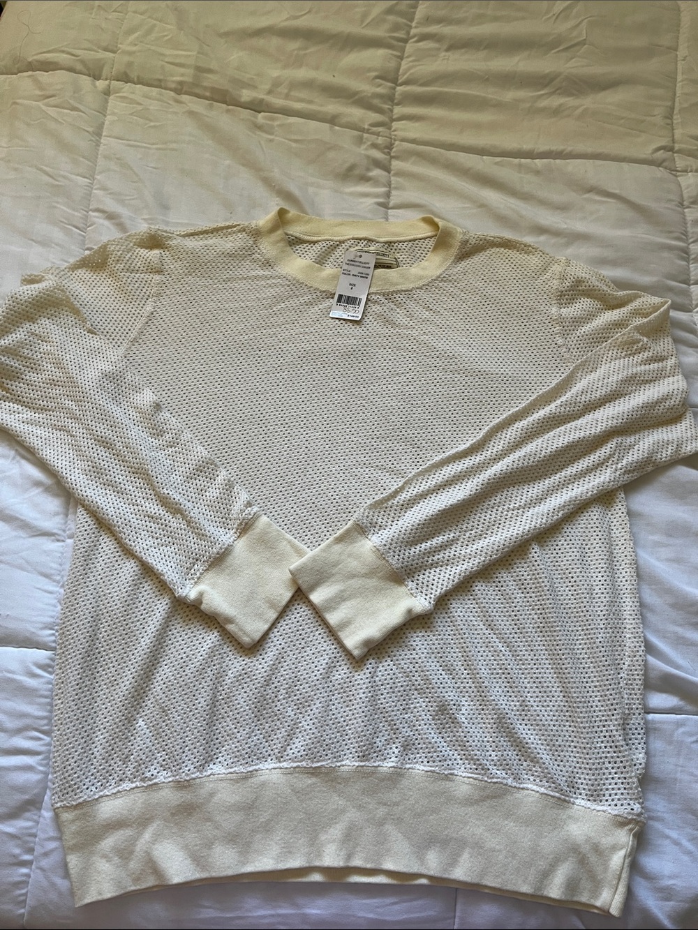 Brand New CURRENT ELLIOTT mesh long sleeve